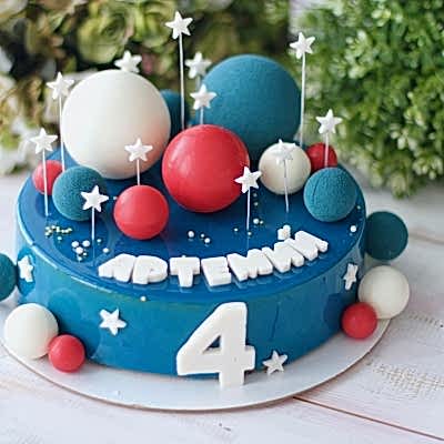 ТОРТ с шоколадными шарами №3202