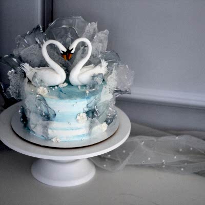 Торт с Лебедями №2130