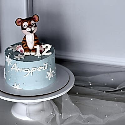 ТОРТ С тигром №1204