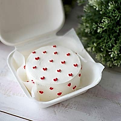 Бенто-торт с сердечками №9055