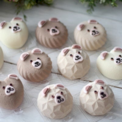 ПИРОЖНЫЕ Муссовые Мишки №6039