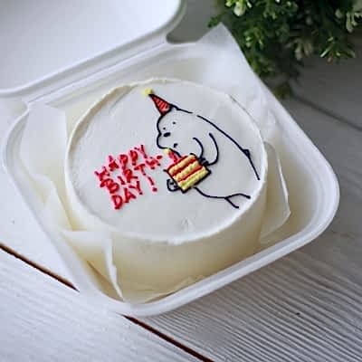 Бенто-торт с медведем №9081