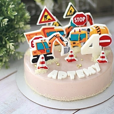 ТОРТ с детской техникой №3203