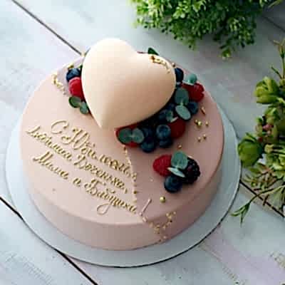 ТОРТ С Сердцем №4327