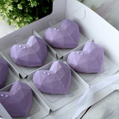 ПИРОЖНЫЕ Муссовые Седца грани №6040