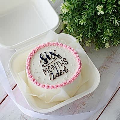 Бенто-торт 6 месяцев №9062