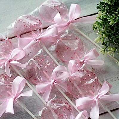 ЛЕДЕНЦЫ розовые №7004