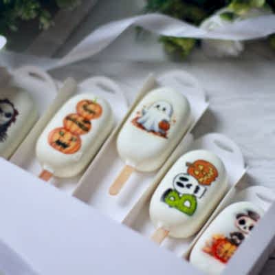 Эскимо печатные Хэллоуин