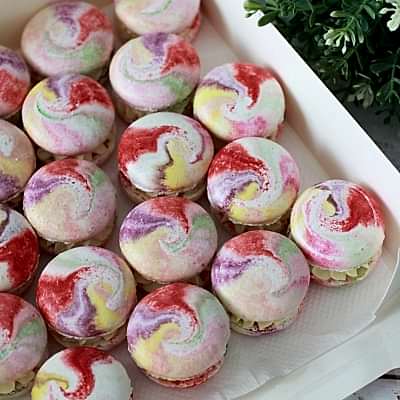 Макаруны разноцветные №0027