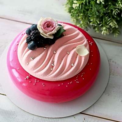 ТОРТ Эклипс с цветком №4333