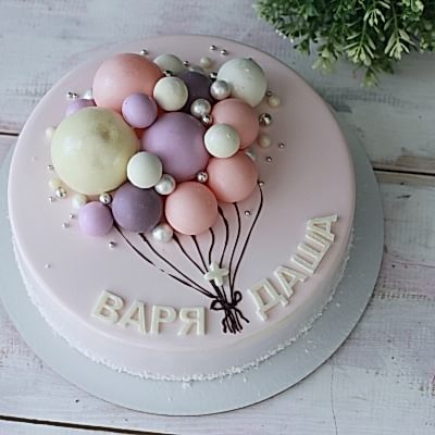 тОРТ с воздушными шарами №3213