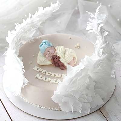 ТОРТ на крестины №4338