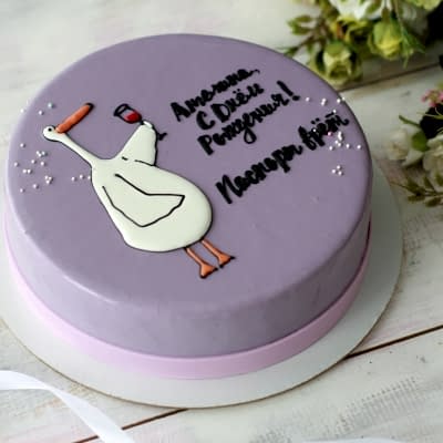 ТОРТ с гусем №4344