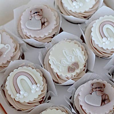 Капкейки на рождение №0556