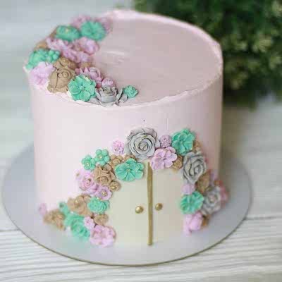 ТОРТ с цветами №2237