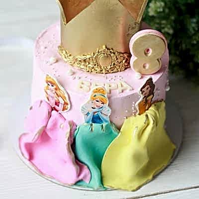 ТОРТ с принцессами №1277