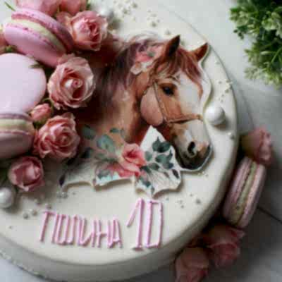 ТОРТ с лошадью №3237