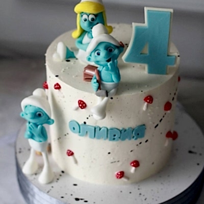 ТОРТ Смурфики №1291