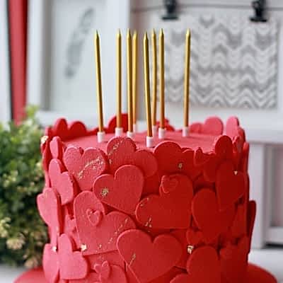 ТОРТ С Сердцами №2254