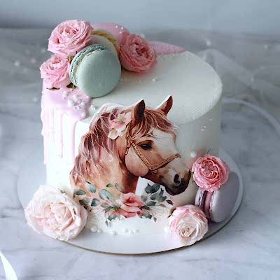 ТОРТ с лошадью №2257
