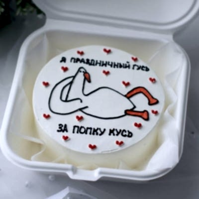 БЕНТО-ТОРТ гусь №9179