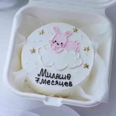 БЕНТО-ТОРТ зайчик и облако №9188