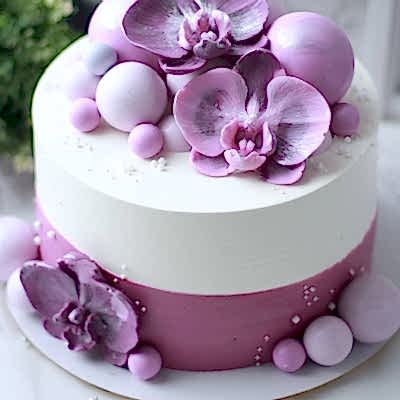 ТОРТ с цветами №2268