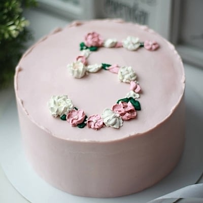 ТОРТ с цветочками №1321