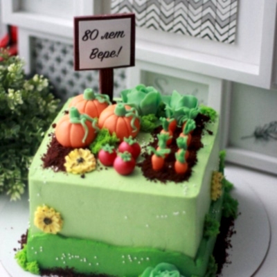 ТОРТ с огородом №2291