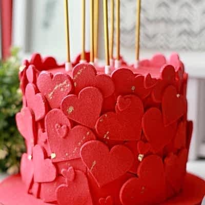 ТОРТ с сердечками №2292